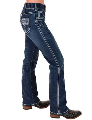 Pull - On Boot Stitch Bootcut Jeans by Cowgirl Tuff – Apparel from Bronco Western Supply Co.