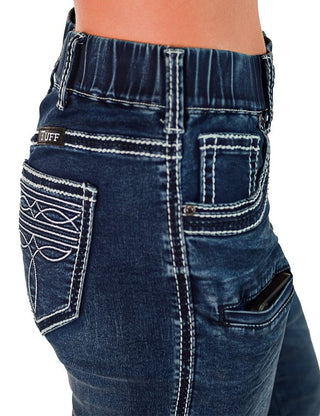 Pull - On Boot Stitch Bootcut Jeans by Cowgirl Tuff – Apparel from Bronco Western Supply Co.