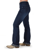 Pull - On Flannel Bootcut Jeans - Apparel - Cowgirl Tuff Company - Bronco Western Supply Co.