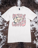 Put 'Em Up Graphic Tee - Cream - Shirts & Tops - The Lattimore Claim - Bronco Western Supply Co.