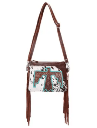 Quill Hair on Hide Fringe Crossbody Bag – Purses & Wallets from Bronco Western Supply Co.