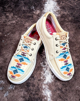 Quill Twisted X Kicks - Wheat & Multi – Women's Shoes from Bronco Western Supply Co.