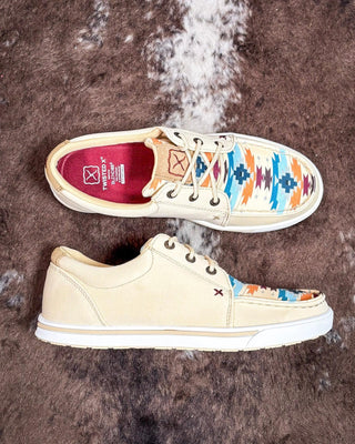 Quill Twisted X Kicks - Wheat & Multi – Women's Shoes from Bronco Western Supply Co.