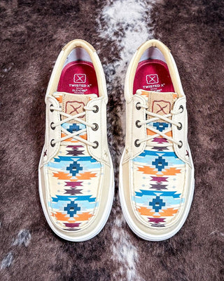 Quill Twisted X Kicks - Wheat & Multi – Women's Shoes from Bronco Western Supply Co.