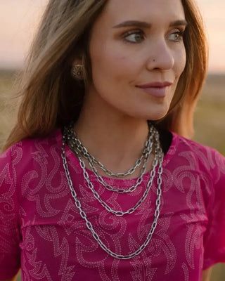 Ranch Hand Chain Fashion Necklace Set – Jewelry from Bronco Western Supply Co.