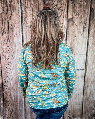 Ranch Raised Fitted Pullover by Sterling Kreek – Apparel from Bronco Western Supply Co.