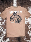 Rattler Hooey T-Shirt - Shitake Brown - Apparel - Hooey - Bronco Western Supply Co.