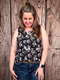 Rebel Riders Tank Top - Apparel - Lucky & Blessed - Bronco Western Supply Co.