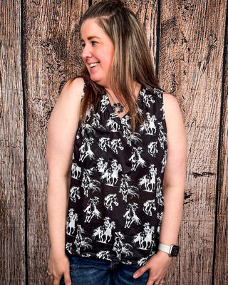 Rebel Riders Tank Top – Apparel from Bronco Western Supply Co.