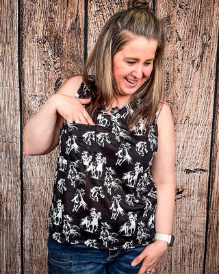 Rebel Riders Tank Top – Apparel from Bronco Western Supply Co.