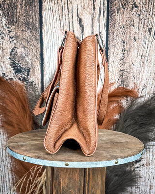 Red Rock Tooled Concealed Carry Tote in Brown by Trinity Ranch – Purses & Wallets from Bronco Western Supply Co.