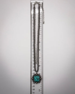 Remington Square Stone Layered Necklace – Jewelry from Bronco Western Supply Co.