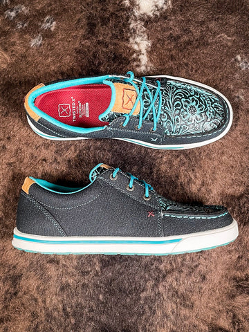 Remmy Twisted X Kicks - Dark Teal & Teal - Women's Shoes - Twisted X - Bronco Western Supply Co.