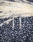 Remy Fashion Hoop Earrings - Silver - Jewelry - Blue Tortoise - Bronco Western Supply Co.