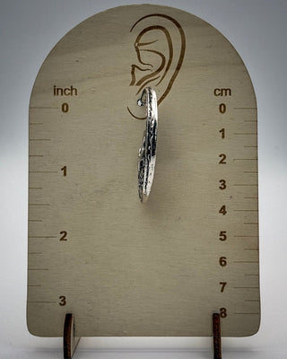 Ridgehorn Steer Crescent Hoop Earrings – Jewelry from Bronco Western Supply Co.