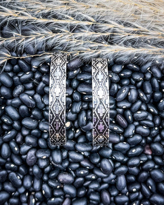 Ridgeway Aztec Hoop Fashion Earrings – Jewelry from Bronco Western Supply Co.