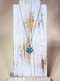Rio Pendant Fashion Necklace - Aqua - Jewelry - Blue Tortoise - Bronco Western Supply Co.