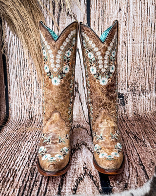 Rodeo Afterglow Corral Boots – Women's Boots from Bronco Western Supply Co.