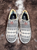 Ronda Twisted X Hooey Slip - On Loper - Taupe & Black - Women's Shoes - Twisted X - Bronco Western Supply Co.