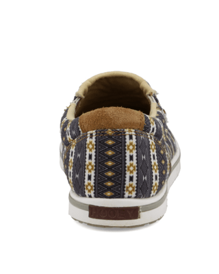 Ronnie Twisted X Hooey Slip - On Loper Sneakers - Black and Yellow Multi – Women's Shoes from Bronco Western Supply Co.