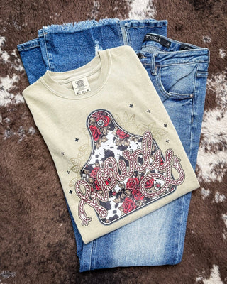 Rope Howdy Graphic Tee – Apparel from Bronco Western Supply Co.