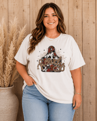 Rope Howdy Graphic Tee – Apparel from Bronco Western Supply Co.