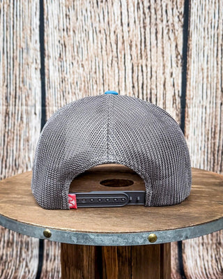 Rope Like a Girl - Turquoise and Pink Hooey Hat – Accessories from Bronco Western Supply Co.