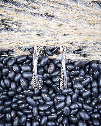 Rope & Rowdy Fashion Hoop Earrings - Jewelry - Blue Tortoise - Bronco Western Supply Co.