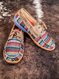 Rory Twisted X Boat Shoe Driving Moc - Serape & Bomber - Women's Shoes - Twisted X - Bronco Western Supply Co.