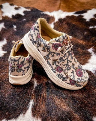 Rosethorn Hooey Feather X Casual Shoes by Twisted X – Women's Shoes from Bronco Western Supply Co.