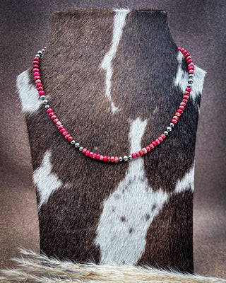 Rosette Variscite and Sterling Silver Pearl Necklace – Jewelry from Bronco Western Supply Co.