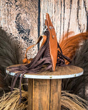 Roux Hair on Hide Fringe Crossbody Bag - Purses & Wallets - Sixtease Bags - Bronco Western Supply Co.