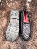 Roxy Twisted X Slip - On Driving Moc - Black & Grey - Women's Shoes - Twisted X - Bronco Western Supply Co.