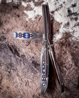 Royal King Beaded Longhorn Browband Headstall – Headstalls & Accessories from Bronco Western Supply Co.