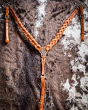 Royal King Braided Leather Breastcollar - Breast Collars - Tough 1 - Bronco Western Supply Co.