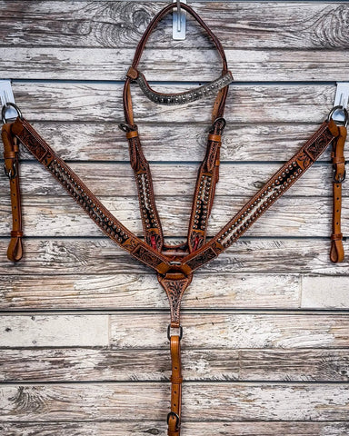 Royal King - Longhorn Collection - Pieces Sold Separate - Horse Tack - Tough 1 - Bronco Western Supply Co.