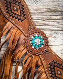 Royal King - Selena Headstall and Breastcollar Set - Horse Tack - Tough 1 - Bronco Western Supply Co.