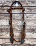 Royal King - Selena Headstall and Breastcollar Set - Horse Tack - Tough 1 - Bronco Western Supply Co.