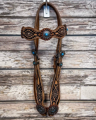 Royal King - Serenity Headstall and Breastcollar Set – Horse Tack from Bronco Western Supply Co.