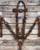 Royal King - Serenity Headstall and Breastcollar Set - Horse Tack - Tough 1 - Bronco Western Supply Co.