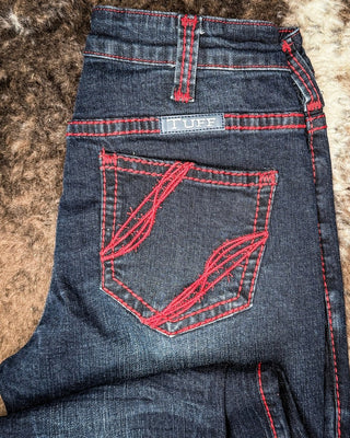 Ruby Natural Waist Bootcut Jeans by Cowgirl Tuff – Apparel from Bronco Western Supply Co.