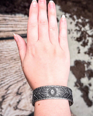 Sable Sun Cuff Fashion Bracelet – Jewelry from Bronco Western Supply Co.
