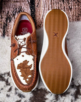 Sable Twisted X Feather X Slip - On Shoe - Cowhide Multi and Brown Patina – Women's Shoes from Bronco Western Supply Co.