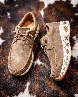 Saddle Bloom Feather X Casual Shoes in Taupe by Twisted X – Women's Shoes from Bronco Western Supply Co.