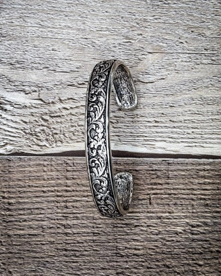 Saddle Creek Silver Fashion Cuff Bracelet – Jewelry from Bronco Western Supply Co.