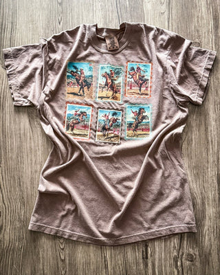 Saddle Post Rodeo Graphic Tee – Apparel from Bronco Western Supply Co.