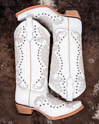 Saddlebrush Rose Circle G Boots – Women's Boots from Bronco Western Supply Co.