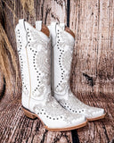 Saddlebrush Rose Circle G Boots - Women's Boots - Circle G - Bronco Western Supply Co.