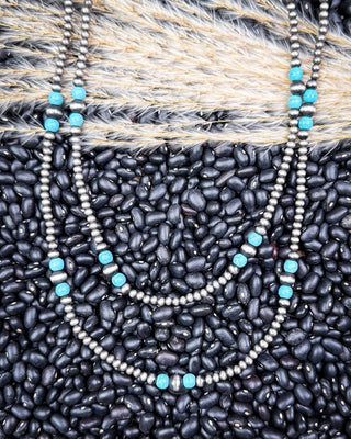 Sage Creek Navajo Style Pearl Fashion Wrap Necklace – Jewelry from Bronco Western Supply Co.