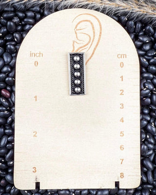 Sagebrush Silver 6 - Pack Fashion Earring Set - Jewelry - Blue Tortoise - Bronco Western Supply Co.